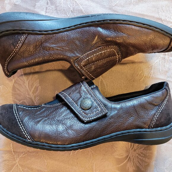Rieker Antistress Comfort Brown Slip On Loafers, Women's Size 39, Gently Used - Picture 3 of 11